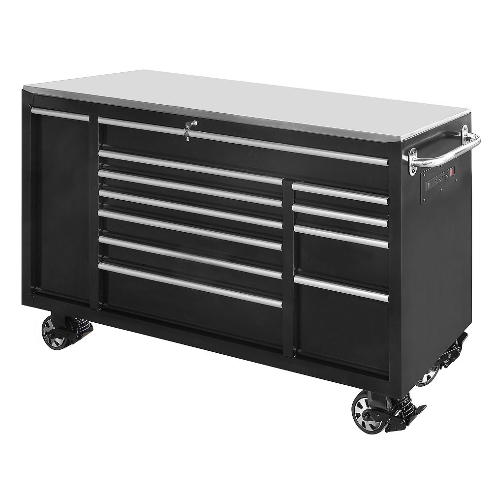 HUSKY Armoire Husky de 1,82 m avec plan de noire Home Depot Canada