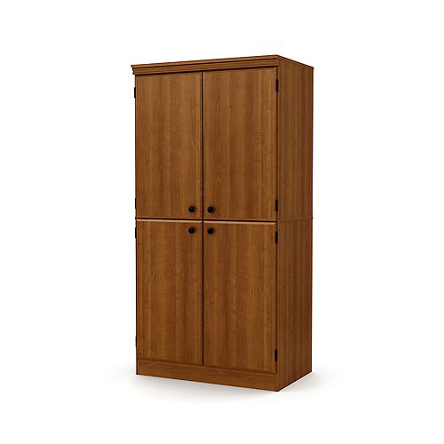 Morgan 4-Door Storage Cabinet, Morgan Cherry