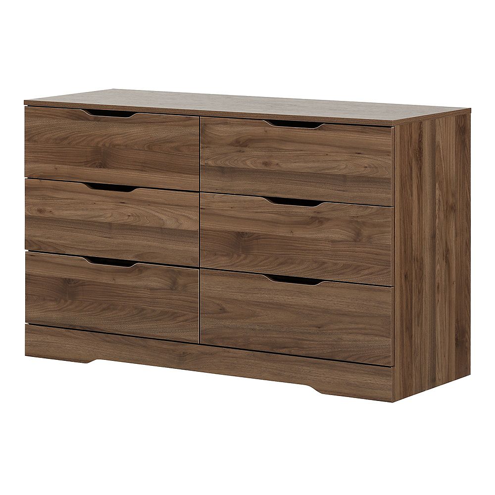 South Shore Holland 6Drawer Double Dresser, Natural