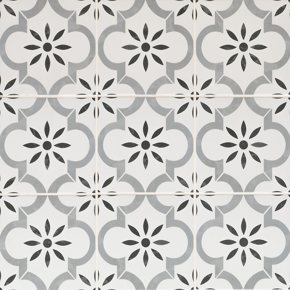 Glazed Porcelain Floor And Wall Tile, Home Depot Floor Tile Designs