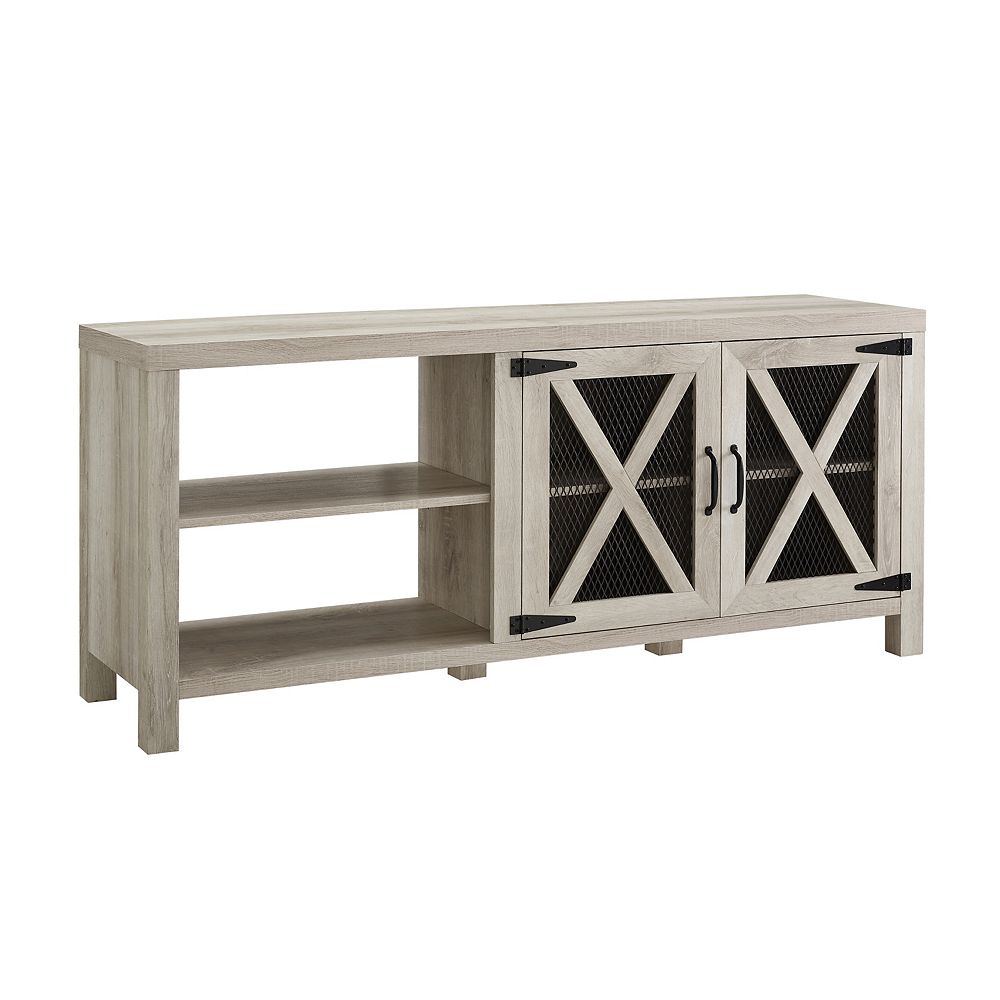 Walker Edison Industrial Farmhouse TV Stand for TV's up to 64 inch