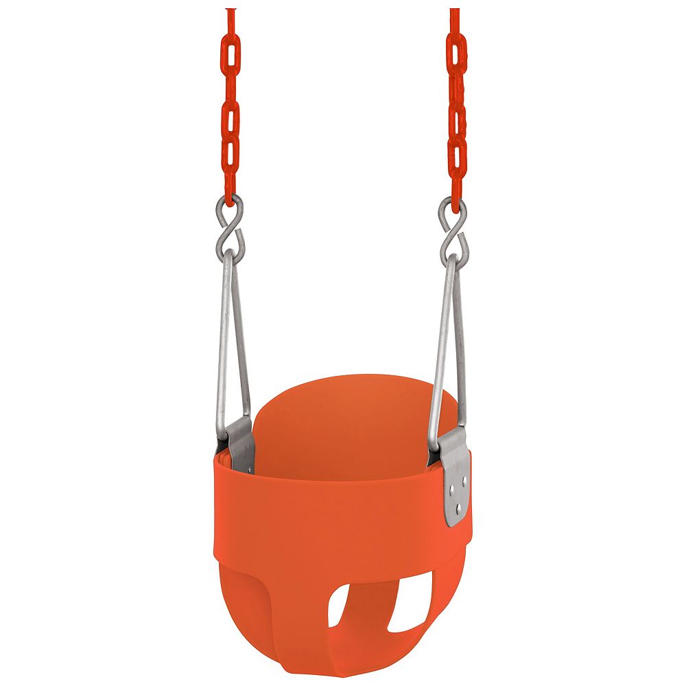 Swingan High Back, Full Bucket Toddler & Baby Swing Vinyl Coated