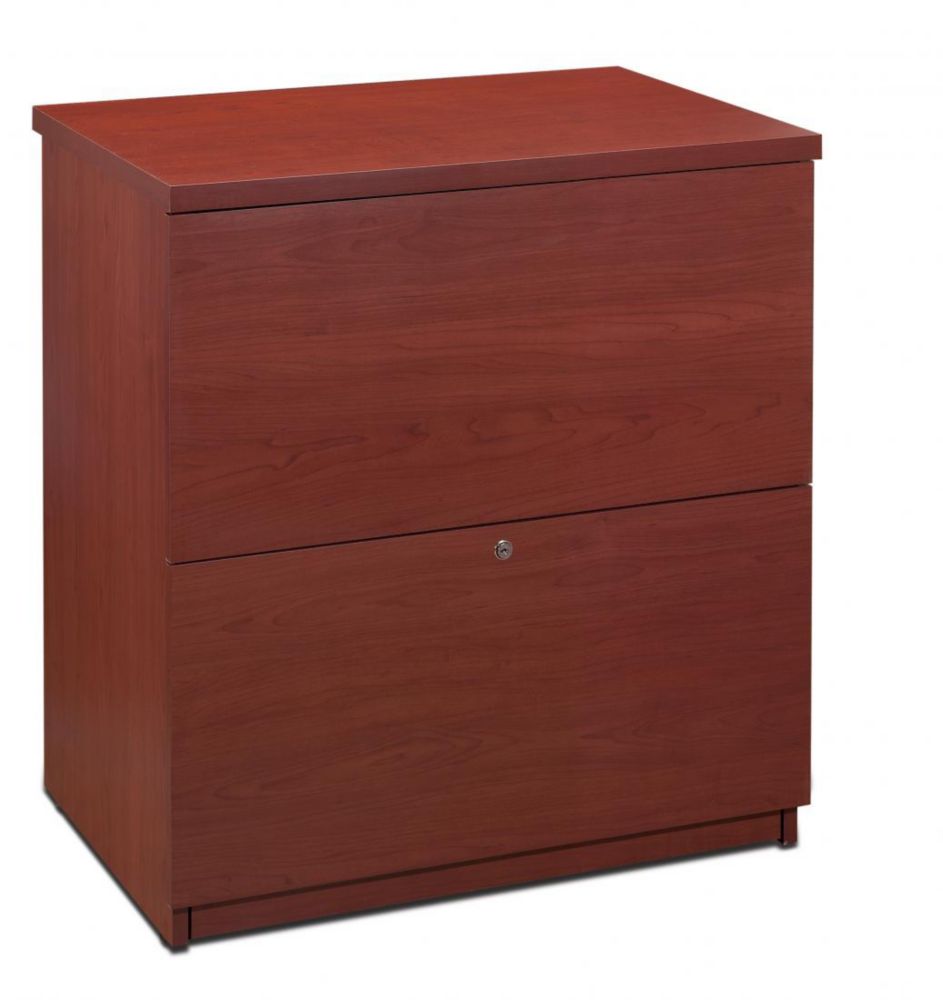 Nova Eco High Quality 2 Drawer Wooden Side Filing Cabinet Maple