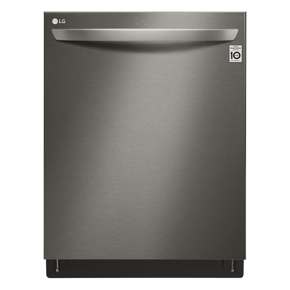 lg black stainless steel dishwasher ada