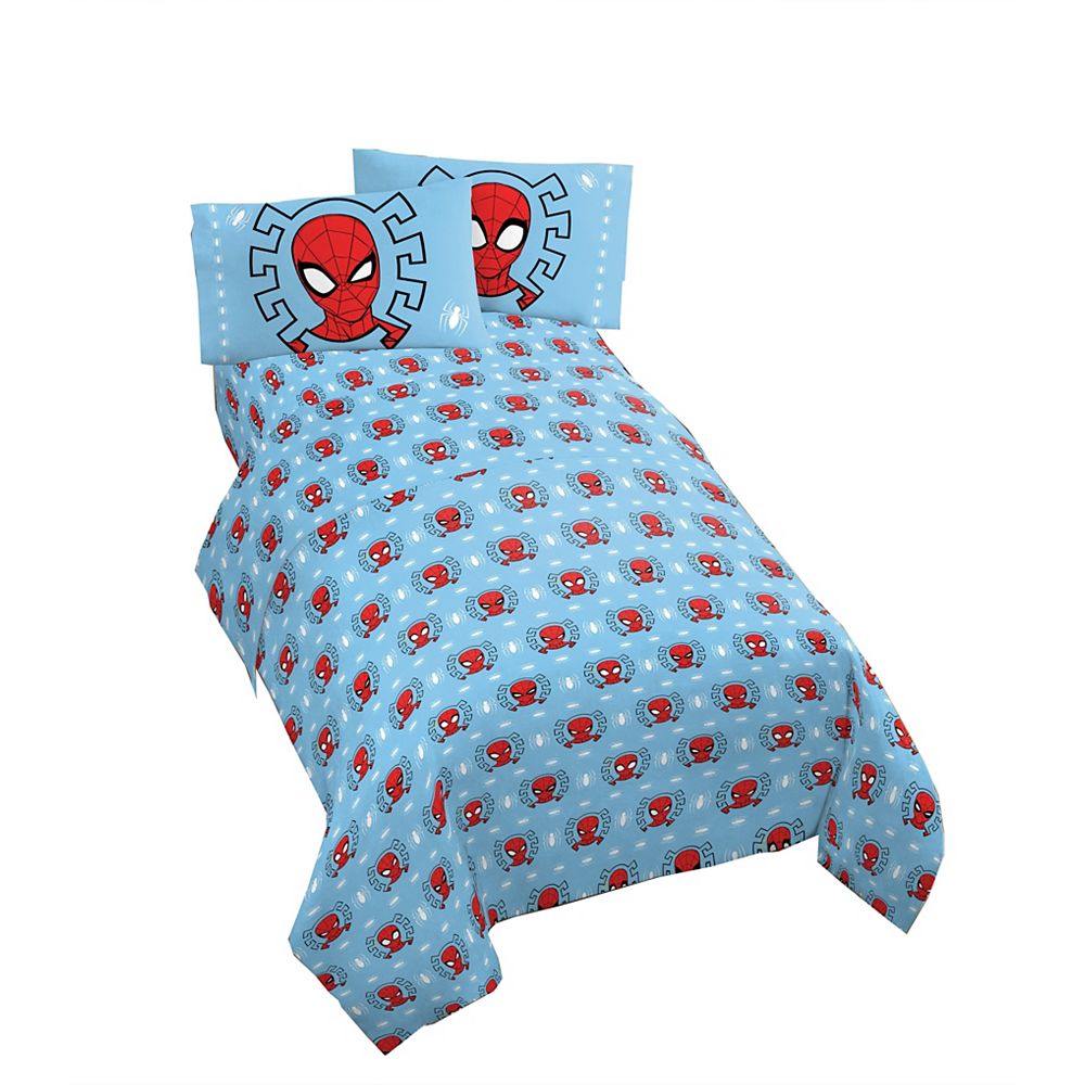 Marvel Spiderman Twin Sheet Set The Home Depot Canada
