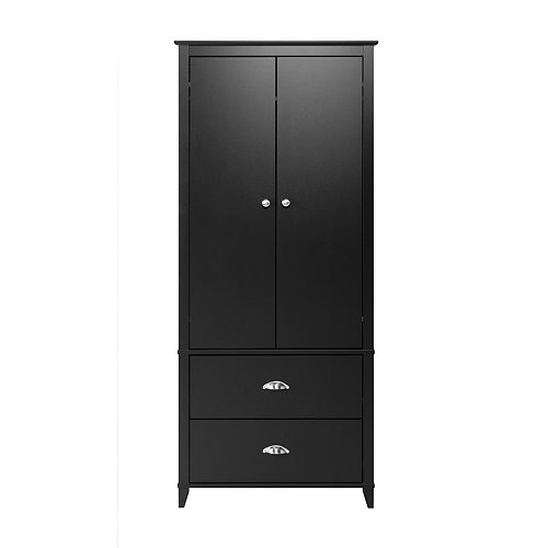 Yaletown Armoire, Black