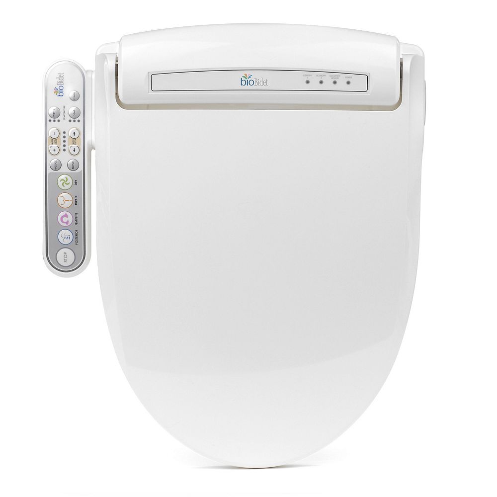 Bio Bidet Prestige BB-800 Electric Bidet Seat for Round Toilet in White ...