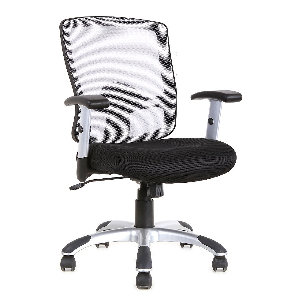 TygerClaw Mid Back Mesh Office Chair | The Home Depot Canada