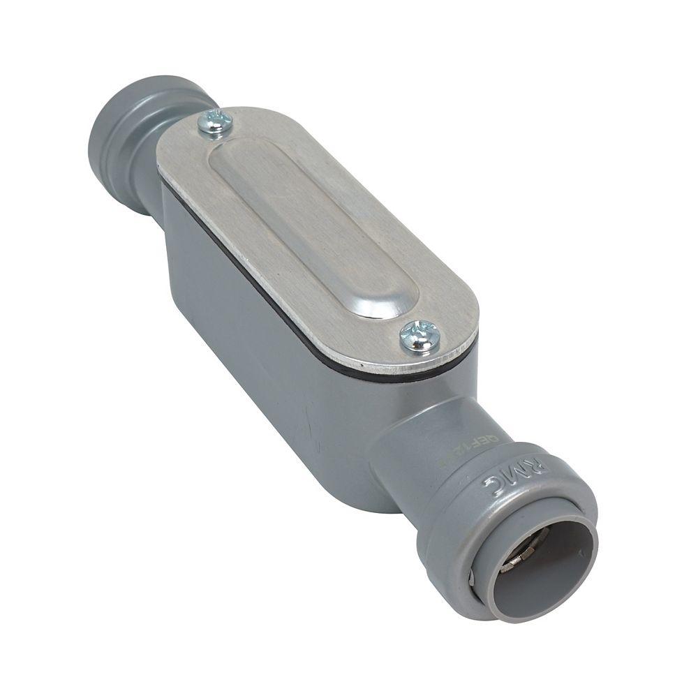 Southwire 3/4 inch Rigid & IMC SIMPush TypeC Conduit Body The Home