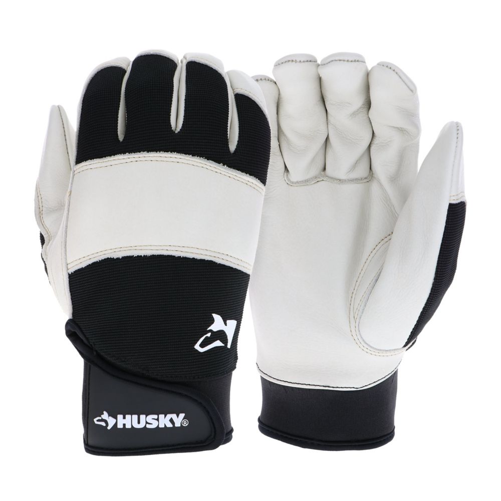 Husky WaterResistant High Performance Gloves (Large) The Home Depot