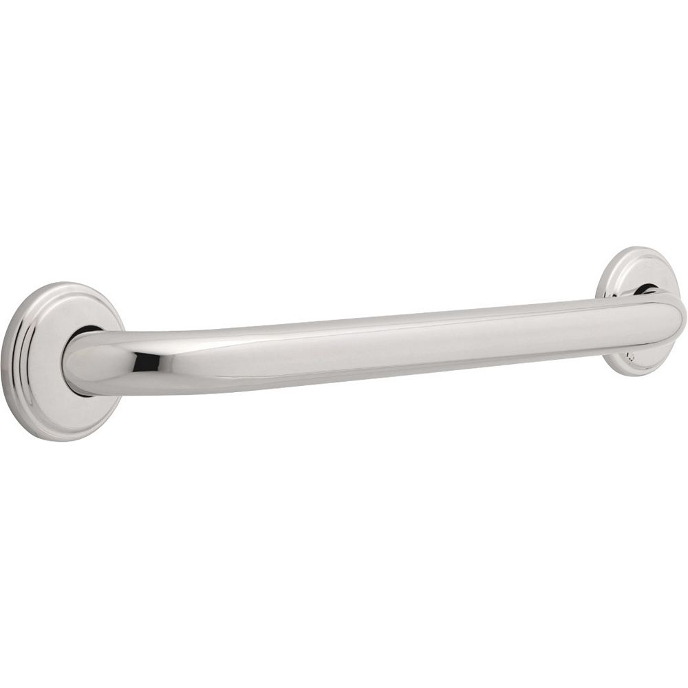 Delta 11/2inch x 18inch ADA Grab Bar Concealed Mounting in Chrome
