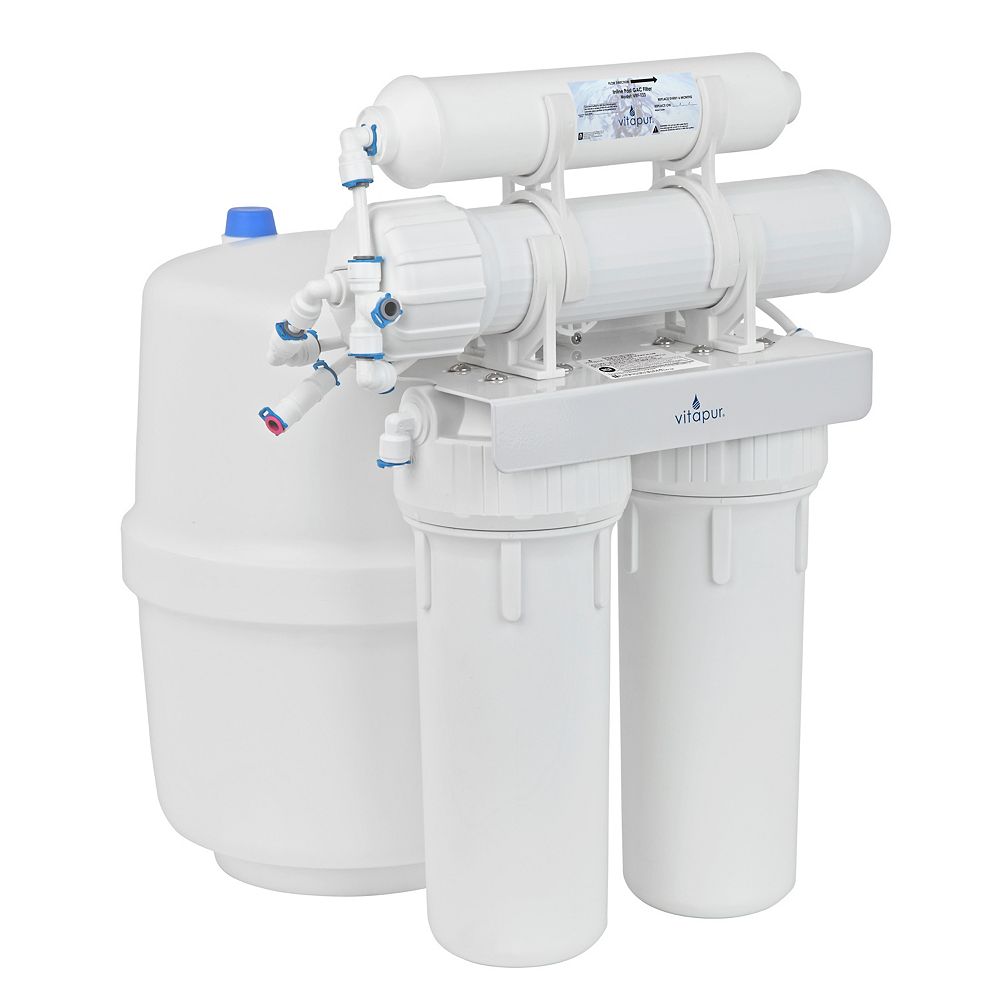 Vitapur Vro 4u Four Stage Reverse Osmosis Treatment System The Home Depot Canada 4921