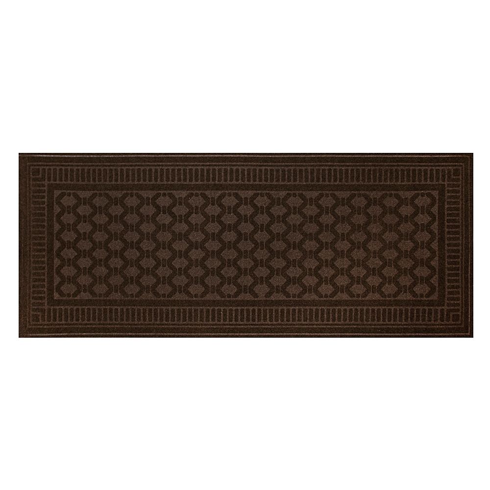TrafficMASTER Mocha 2 ft. x 5 ft. Embossed Rectangular Door Mat The Home Depot Canada