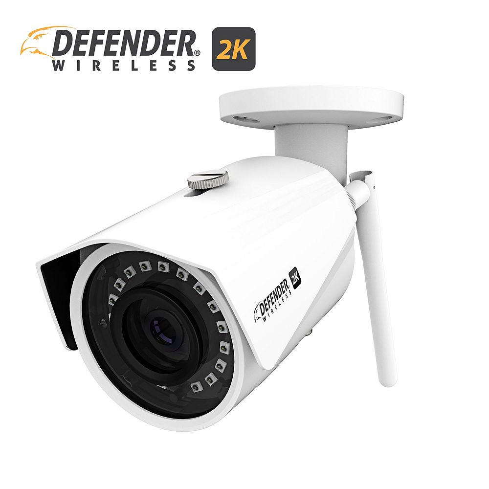 Defender 2K (4MP) Wireless Wide Angle Night Vision IP Security Camera