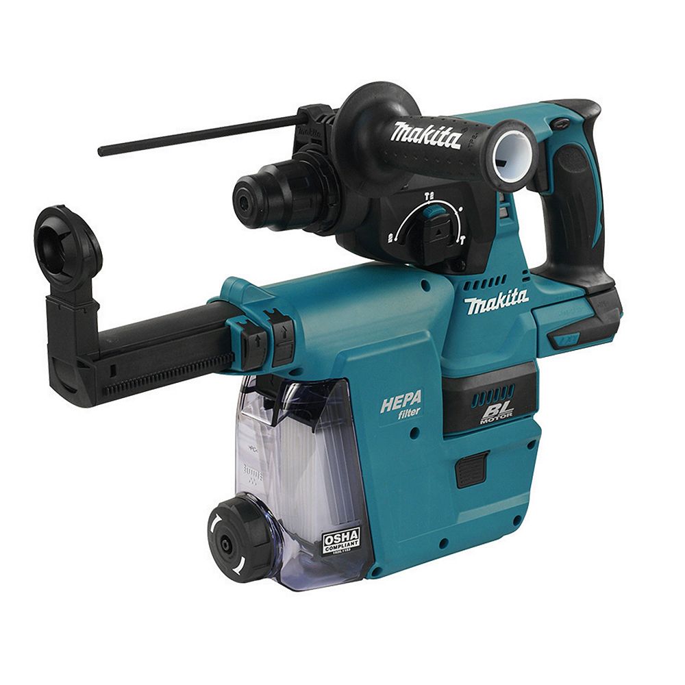 MAKITA 18V LXT Brushless 15/16 inch Rotary Hammer w/DX06 (Tool Only