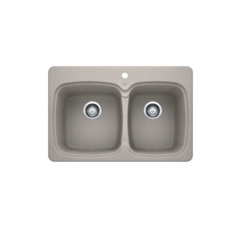 Blanco VIENNA 210, Double Bowl Drop-in Kitchen Sink ...