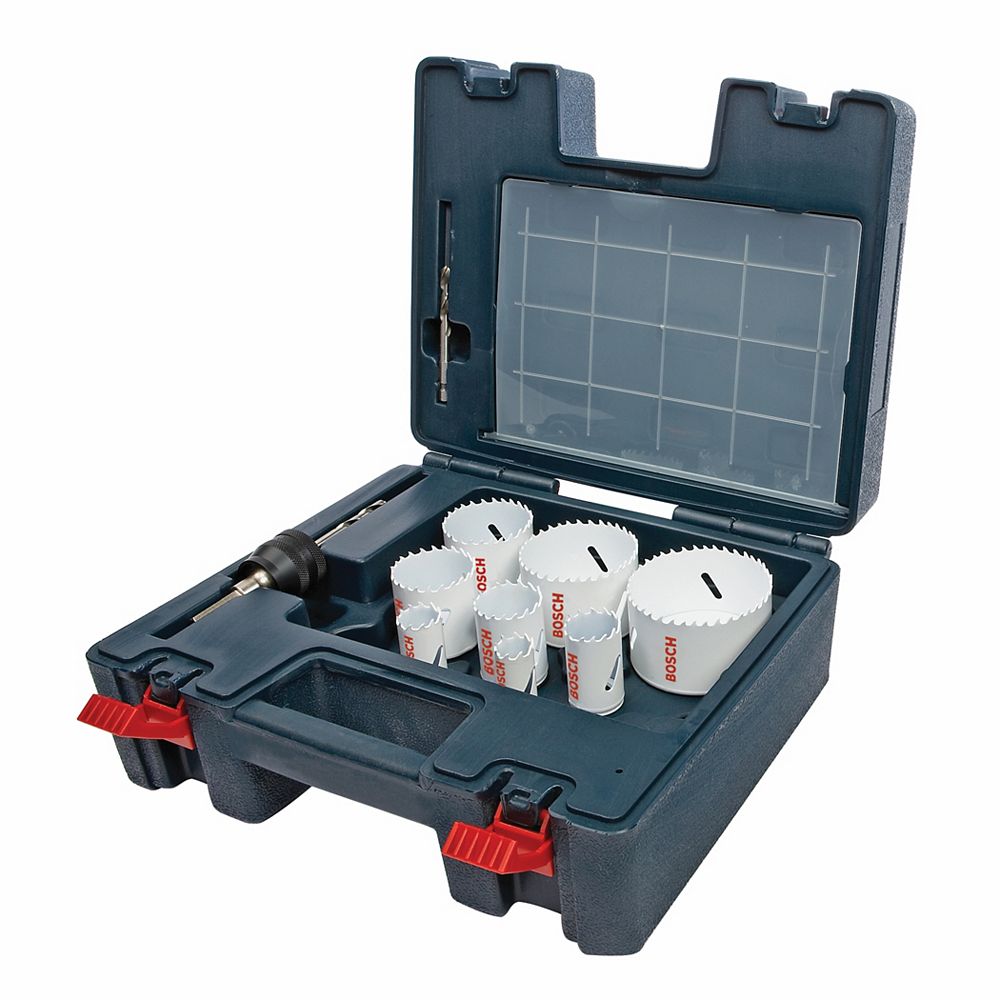 Bosch 19 pc. Electrician BiMetal Hole Saw Set The Home Depot Canada