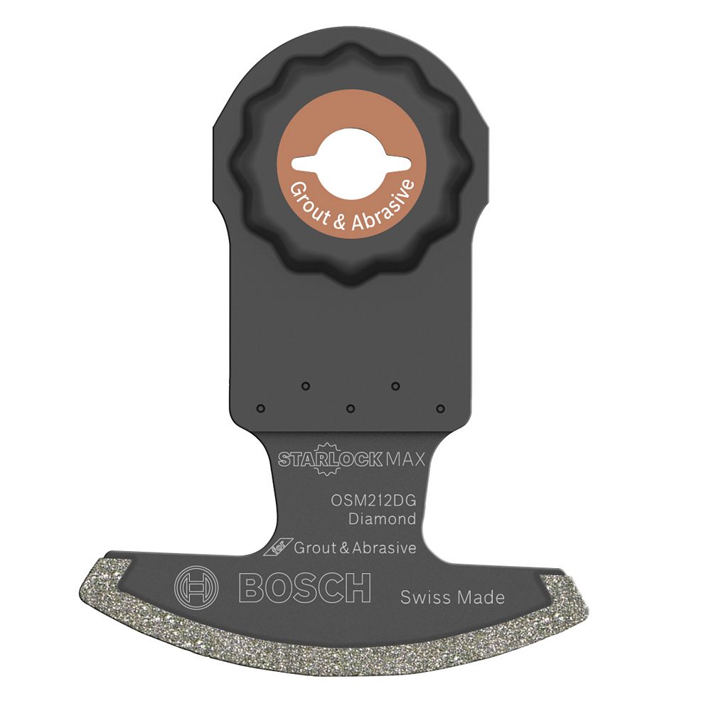 Bosch 21/2 inch StarlockMax Oscillating Multi Tool Diamond Grit Segmented Saw Blade The Home