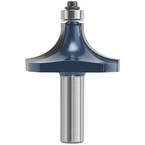 Bosch 3/4 inch x 1 inch Carbide-Tipped Roundover Router Bit