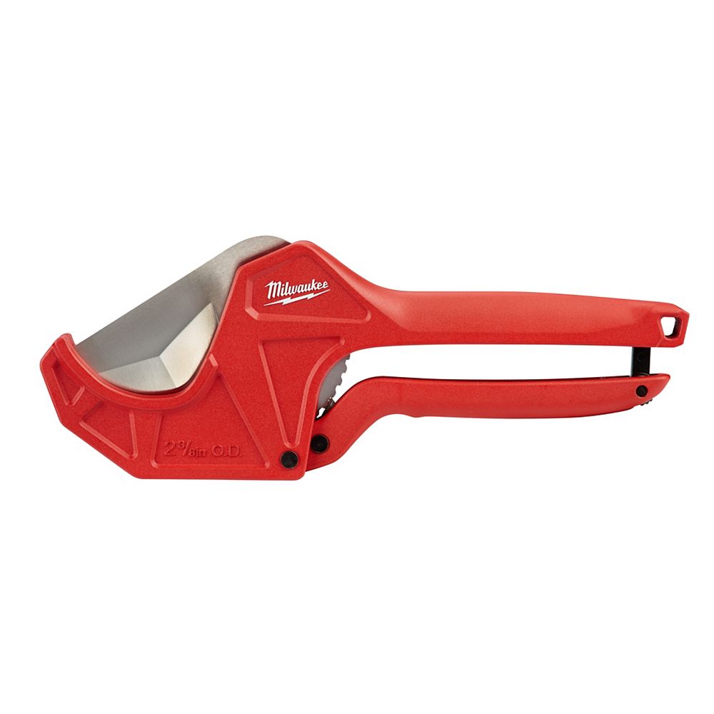 Milwaukee Tool 2 3/8inch Ratcheting Pipe Cutter The Home Depot Canada