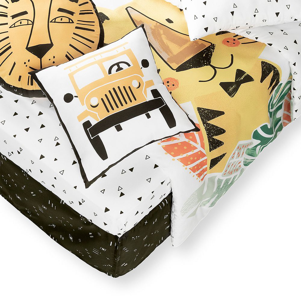 South Shore DreamIt Black and White 6Piece Baby Bedding Baby Tiger The Home Depot Canada