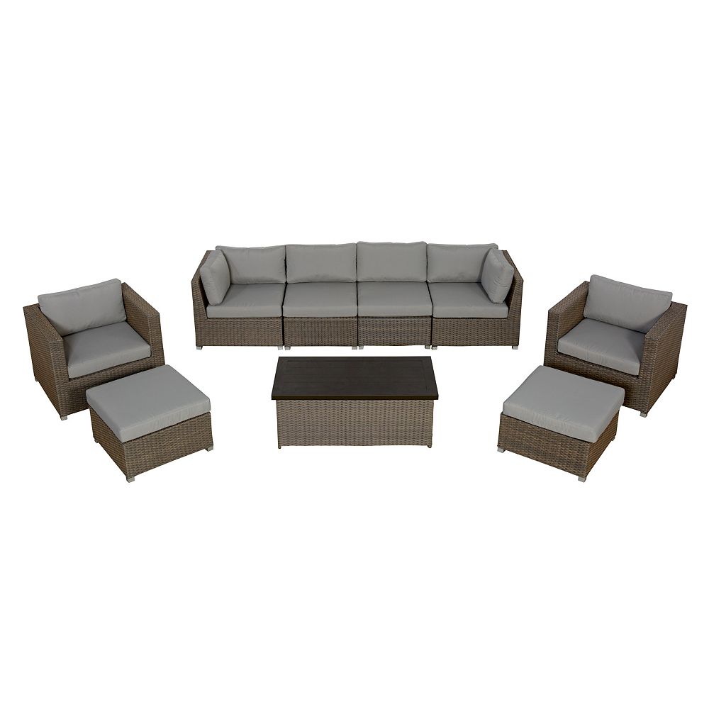 Think Patio Chambers Bay Collection 9, Patio Conversation Sets Canada Home Depot