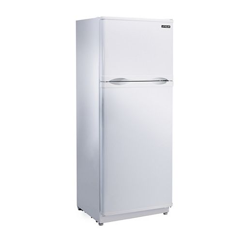 10.3 cu. ft. 290L Solar DC Top Freezer Refrigerator Danfoss/Secop Compressor in White