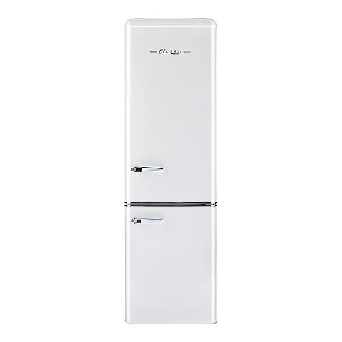 10 cu. ft. 275L Retro Bottom Mount Solar DC Refrigerator