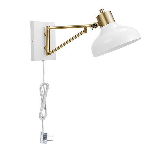 Globe Electric Swing Arm Wall Lights The Home Depot Canada - Home Depot Canada Plug In Wall Sconce Globe Electric Swing Arm Wall Lights The Home Depot Canada - Home Depot Canada Plug In Wall Sconce