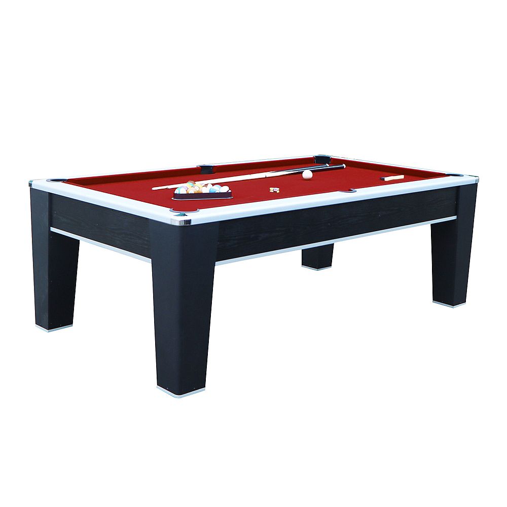 Hathaway Mirage 7.5ft. Pool Table Black The Home Depot Canada