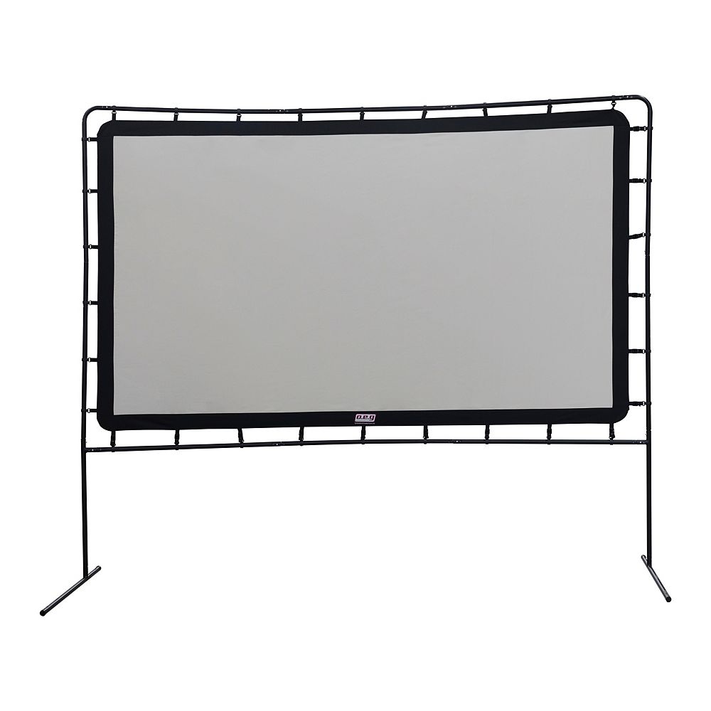 Camp Chef Outdoor Big Screen 120 inch Curved Portable Movie Screen The Home Depot Canada
