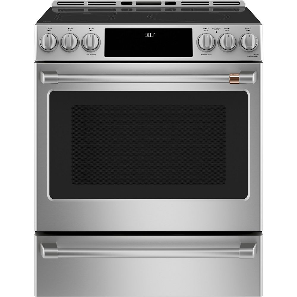 Café 30inch SlideIn Induction and Convection Range with Warming