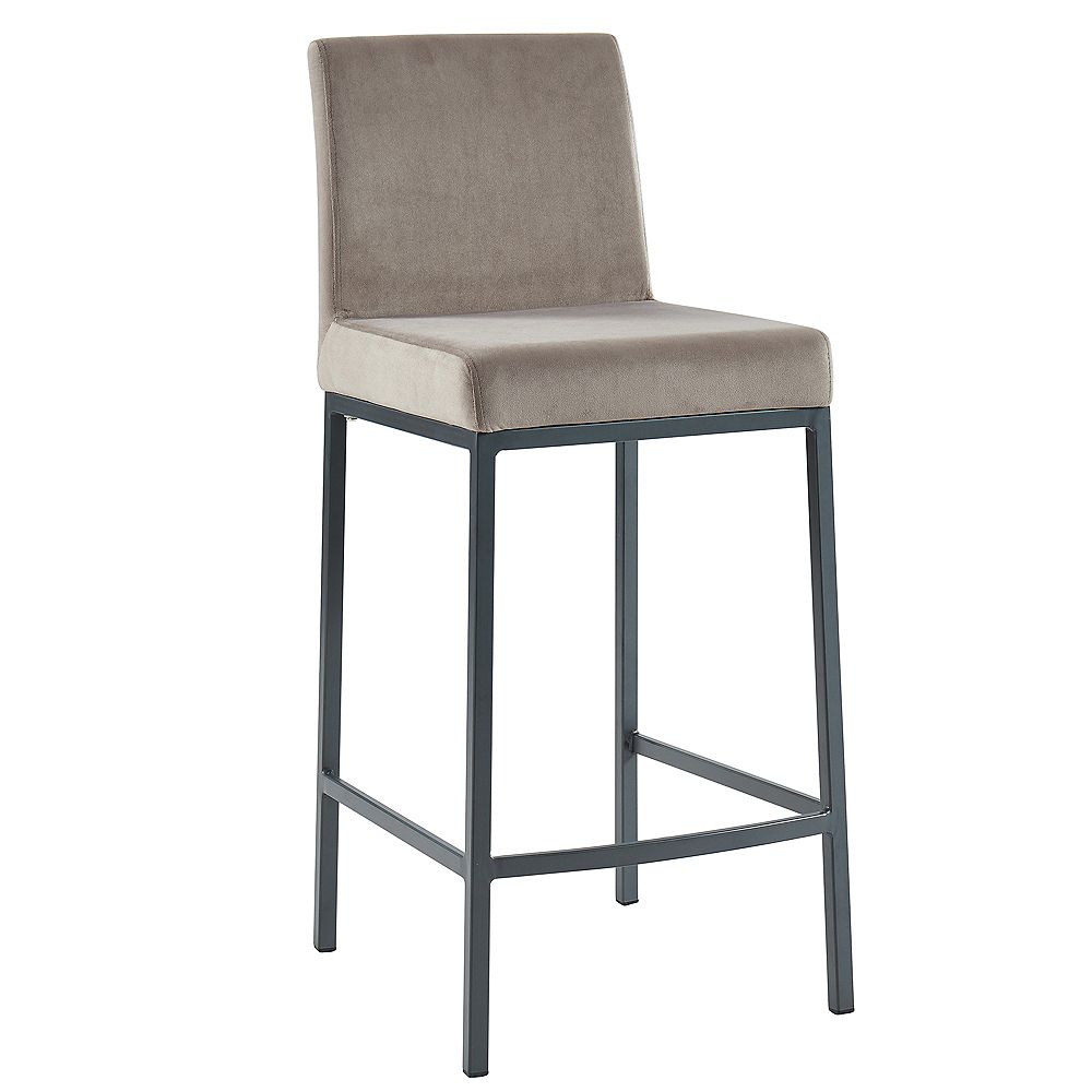 images 26 Inch Counter Stools Canada diego 26 counter stool grey grey leg set of 2