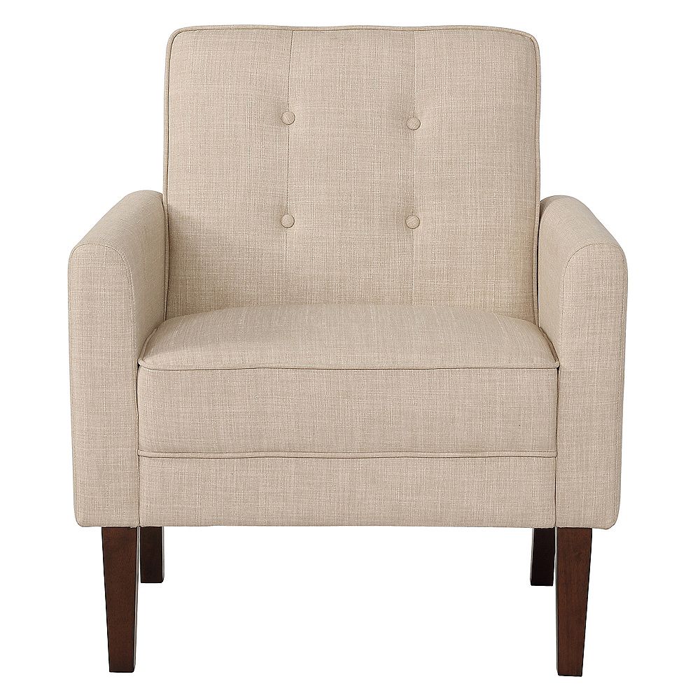 WHI JoyceAccent ChairBeige The Home Depot Canada