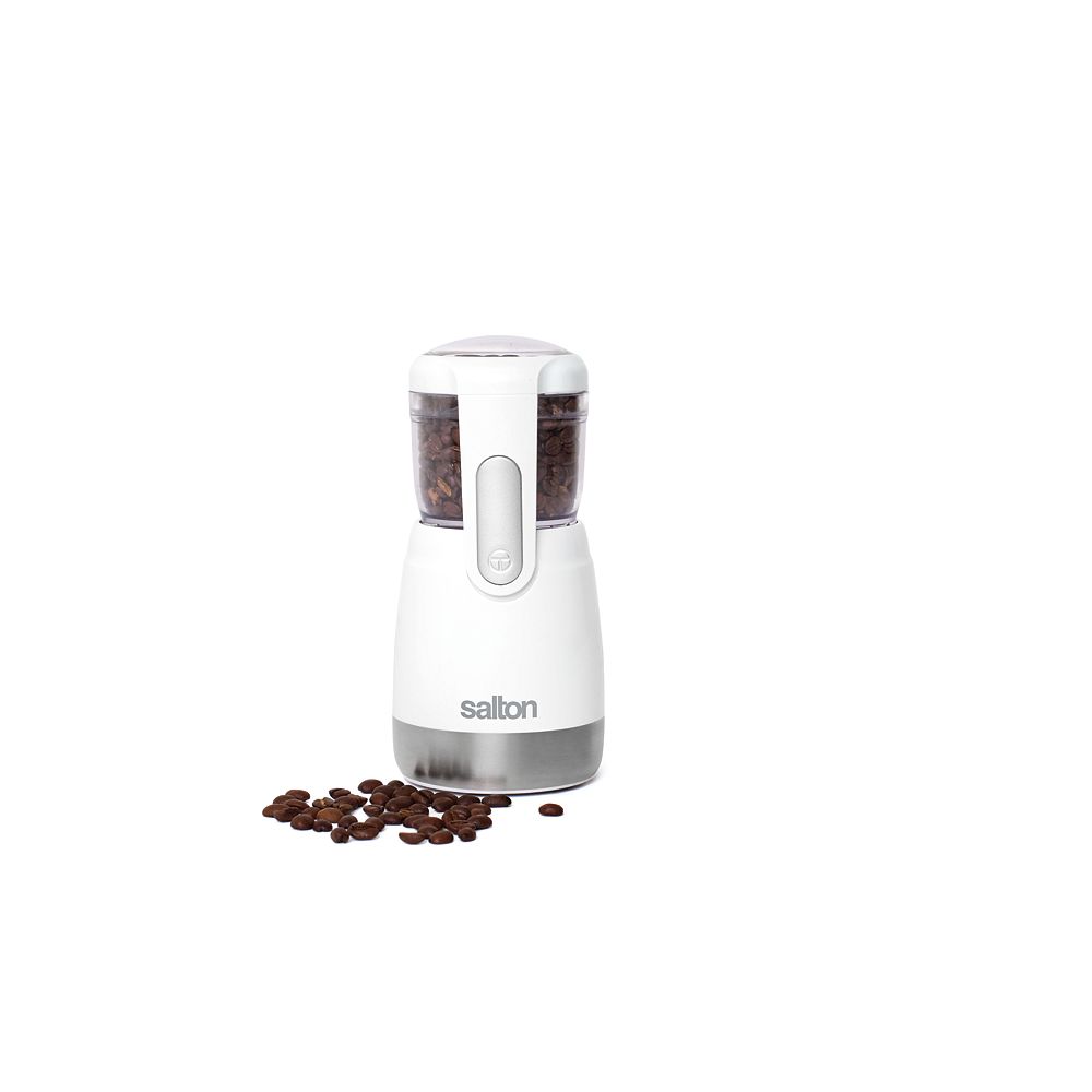 Salton Coffee, Spice & Herb Grinder White The Home Depot Canada
