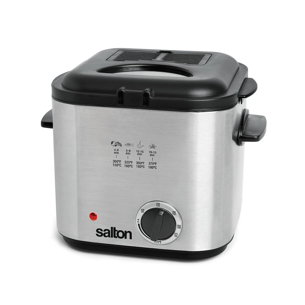 Salton Compact Deep Fryer 1.0 Liter/Quart The Home Depot Canada