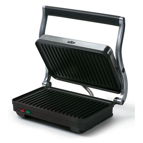 Salton Stainless Steel Panini Grill