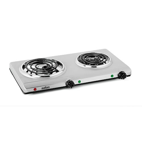 Portable Double Cooktop  - Stainless Steel