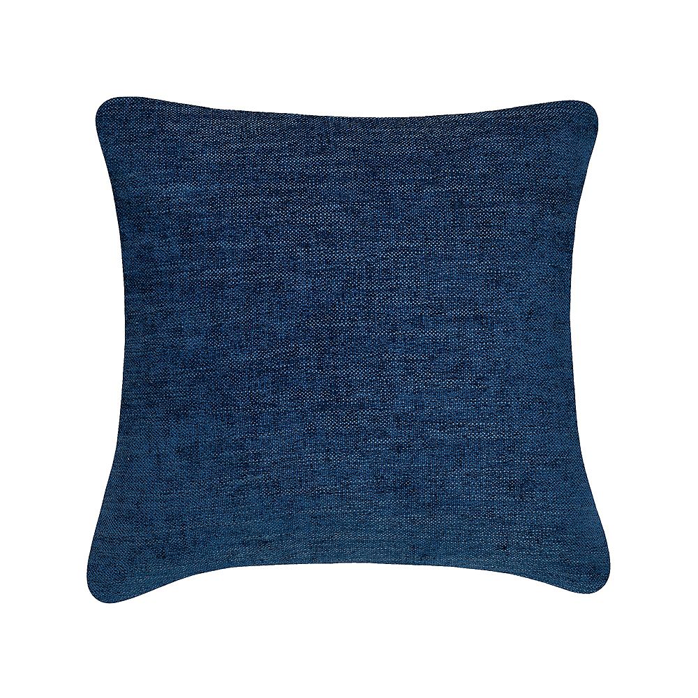 Millano Collection Chevon Dark Blue Cushion The Home Depot Canada
