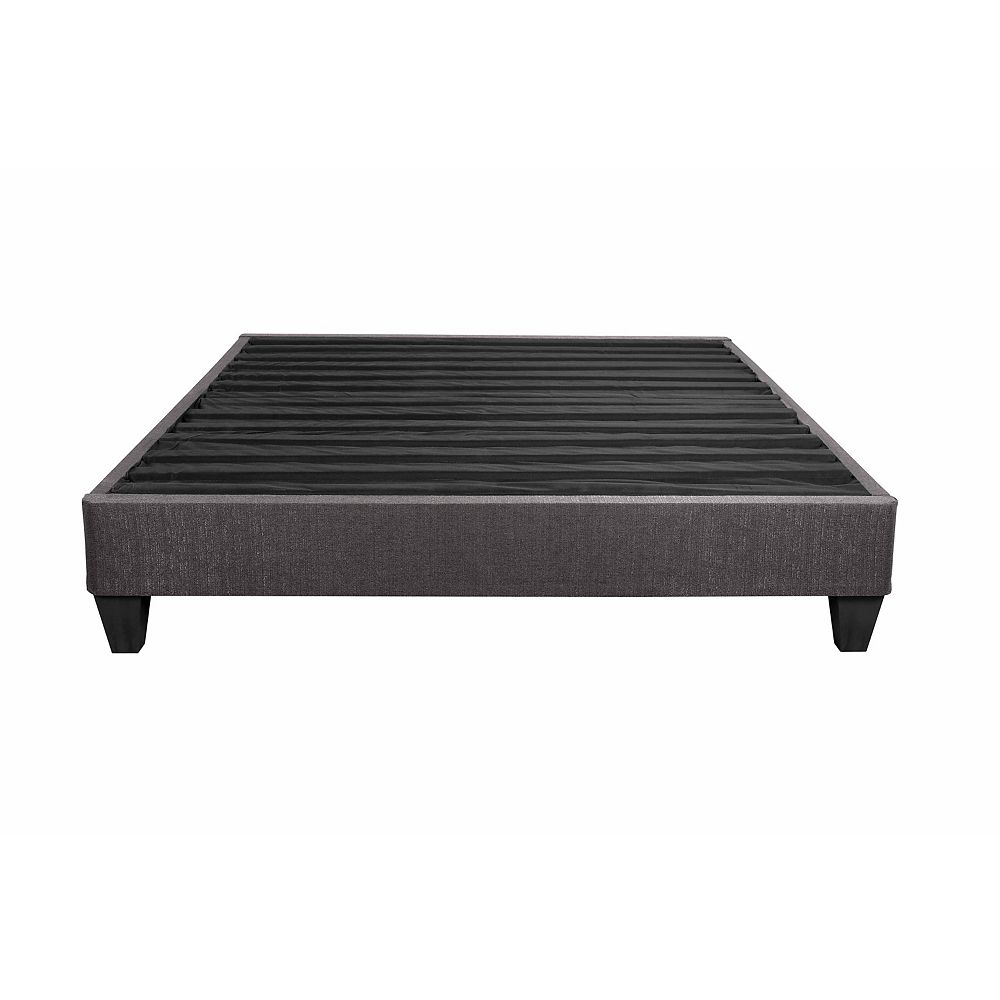 PRIMO Svelto Base Upholstered Platform Bed Base, Queen The Home Depot