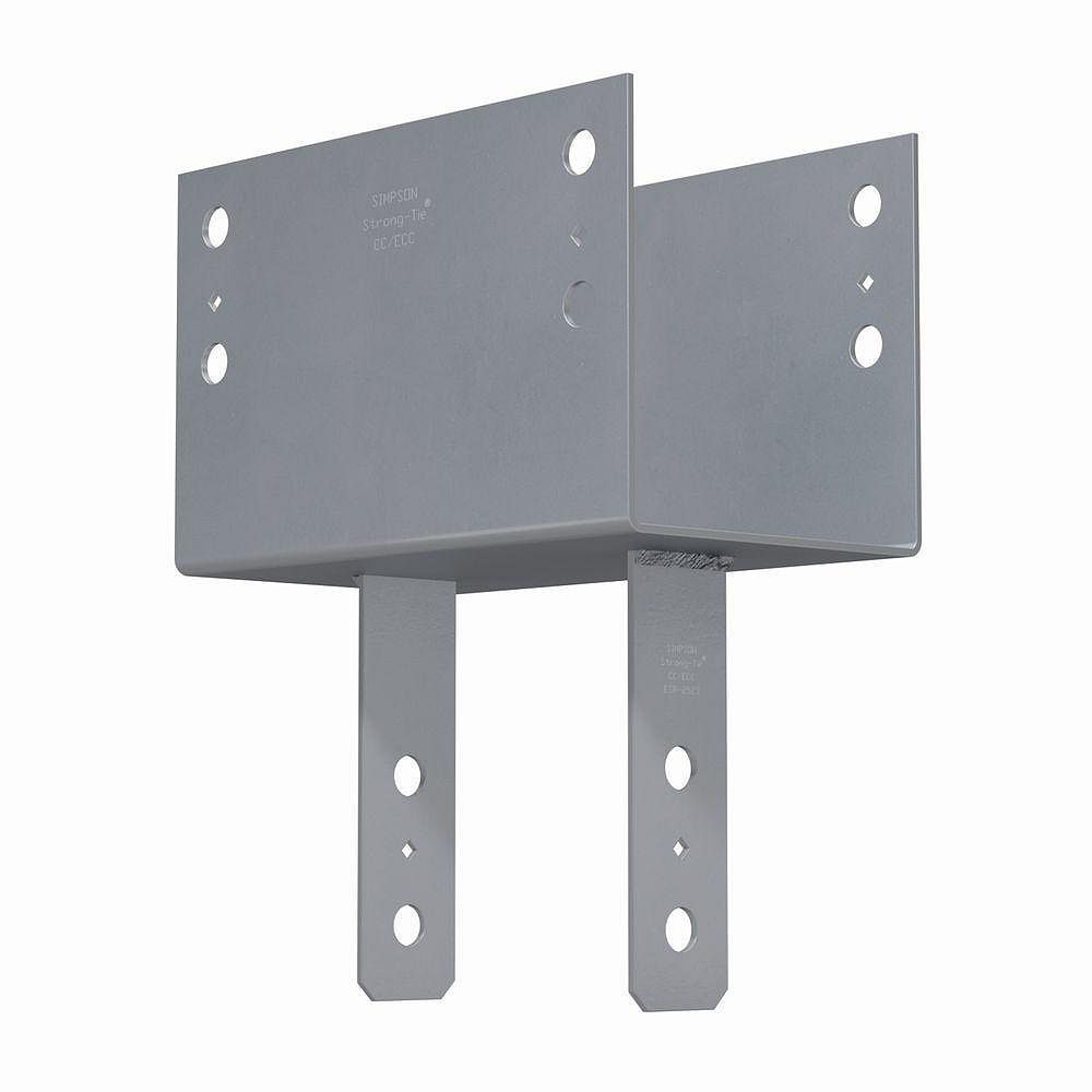 Simpson StrongTie CC Column Cap for 8x Beam, 8x Post The Home Depot