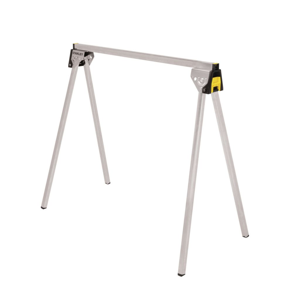 STANLEY 29 Inch Folding Metal Sawhorse The Home Depot Canada   P 1001405589 