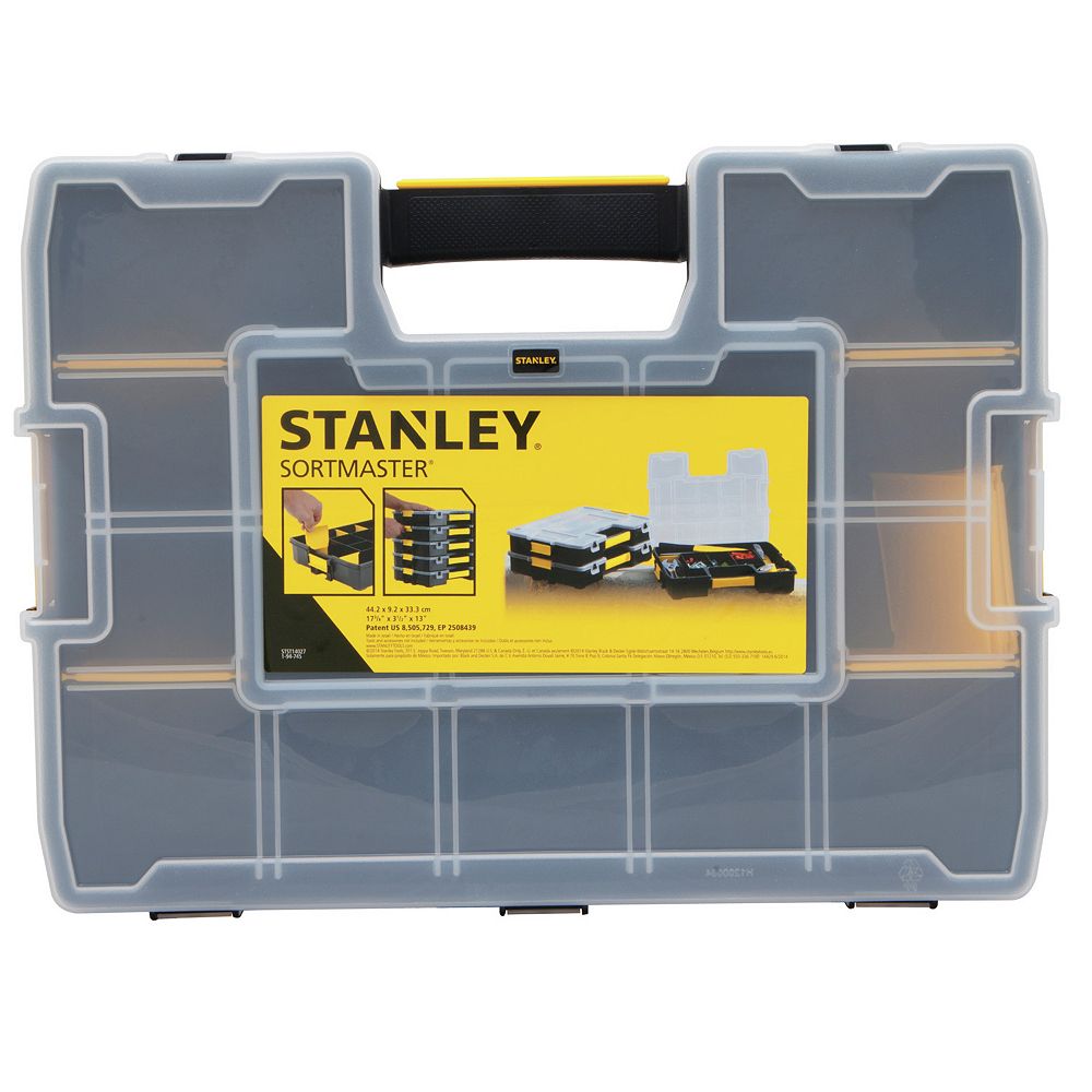 STANLEY SortMaster 15-Compartment Small Parts Organizer | The Home ...