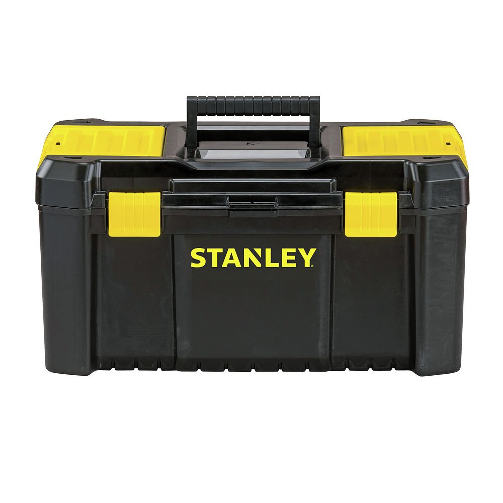 STANLEY 19-inch 4.2 Gallon Essential Tool Box with Lid Organizers | The ...