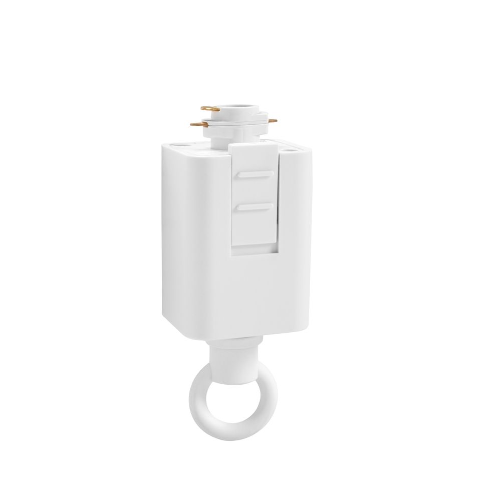 Hampton Bay 120Volt 150Watt White Linear Track Pendant or Chandelier Adapter The Home Depot