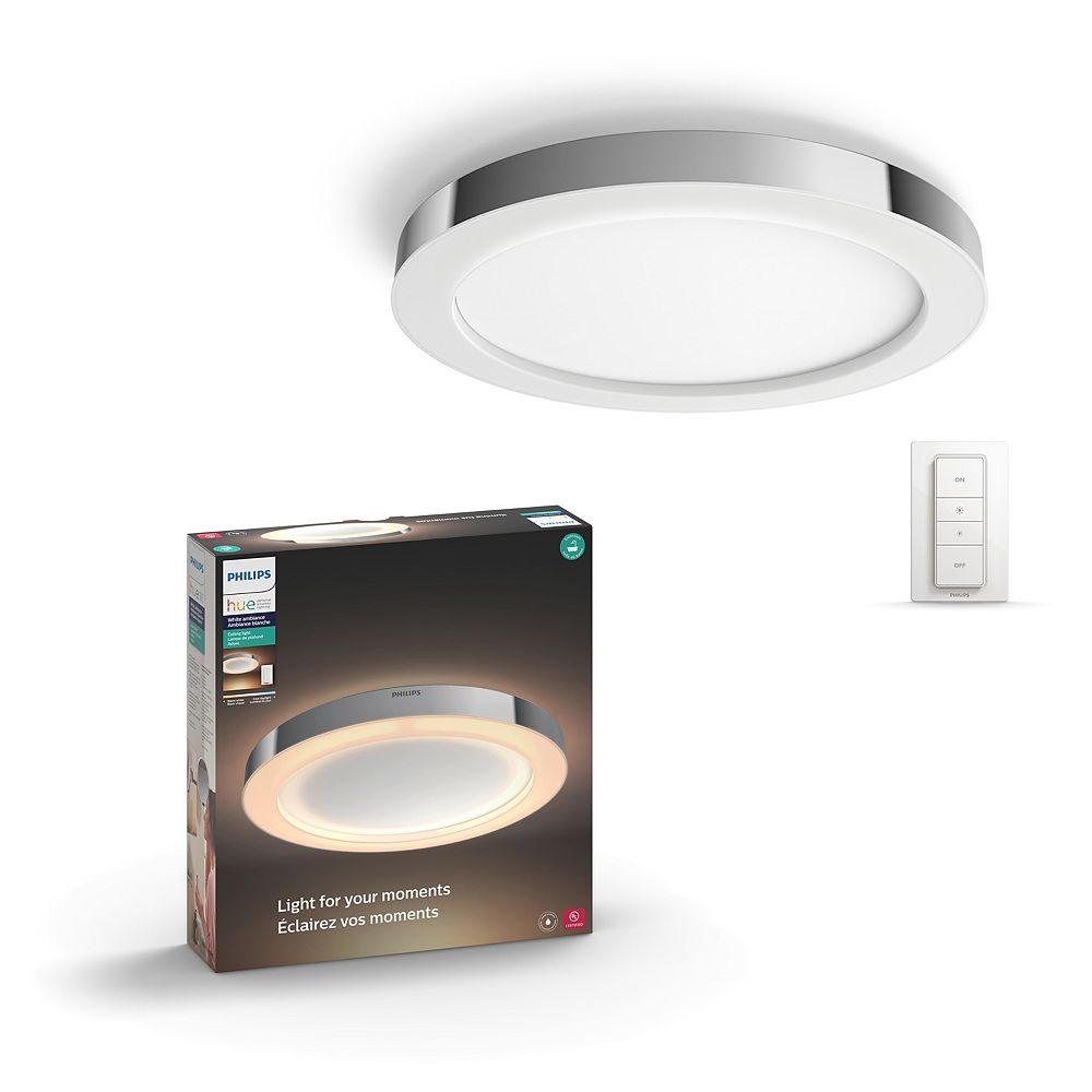 Philips Hue White Ambiance Adore Ceiling Light The Home Depot Canada