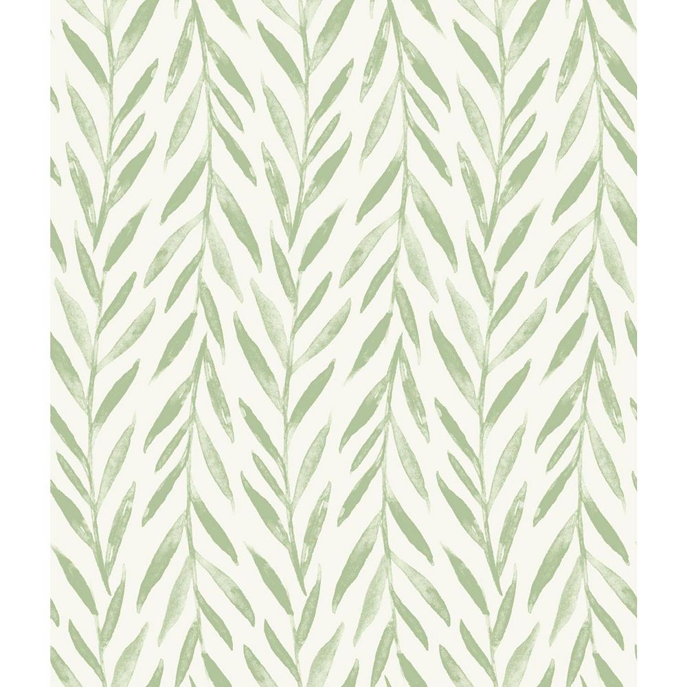 Joanna Gaines Willow Green Wallpaper The Home Depot Canada