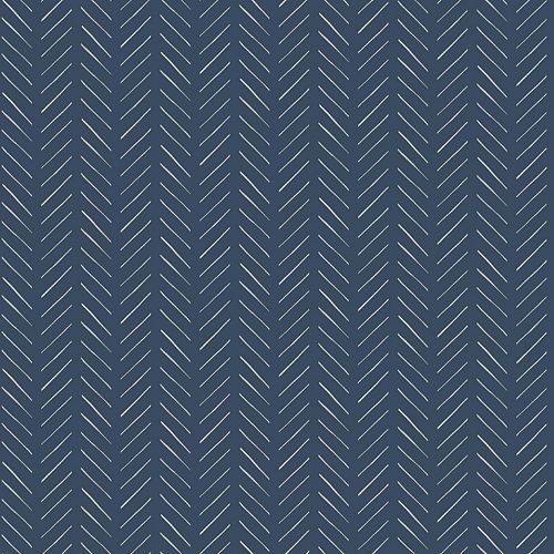 Pick-Up Sticks Dk Blue Wallpaper