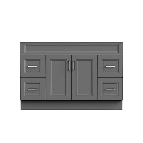 Sutton 48-inch W 21-inch D Vanity Base in grey