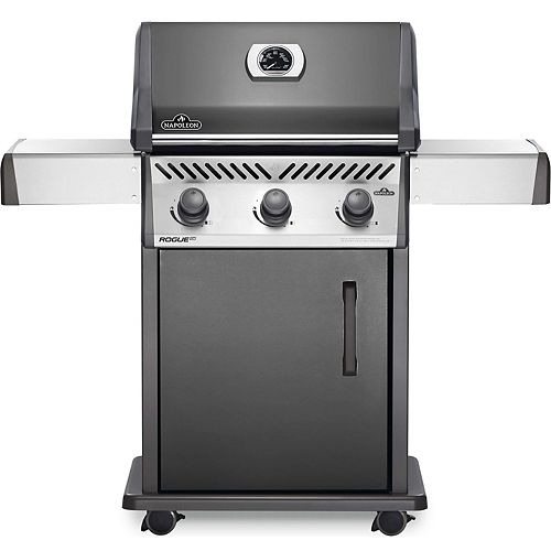 Rogue-XT 425 3-Burner Natural Gas BBQ in Grey